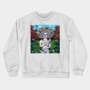 'A Portrait of Mother Nature' Crewneck Sweatshirt